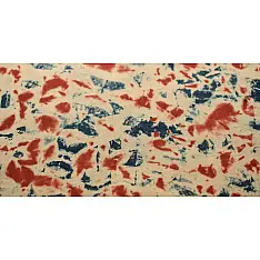 Clamp Dye . Natural Color Cotton Fabric ~ 19 { Per meter }